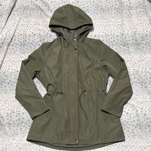 Army Green Rain Jacket
